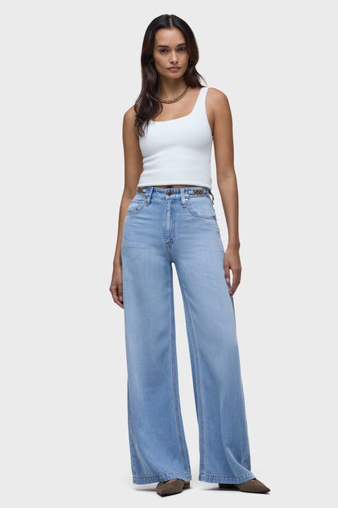 James Accent Hardware Wide Leg