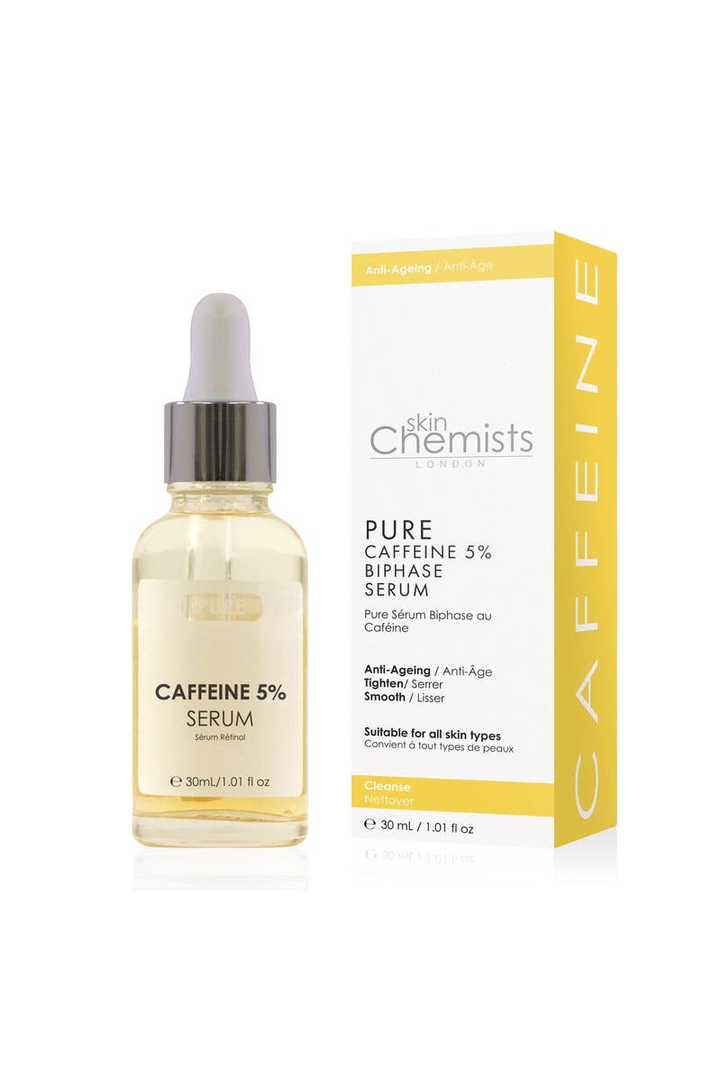 SKINCHEMISTS Pure Caffeine 5% Biphase Serum 30ml, Main, color, White