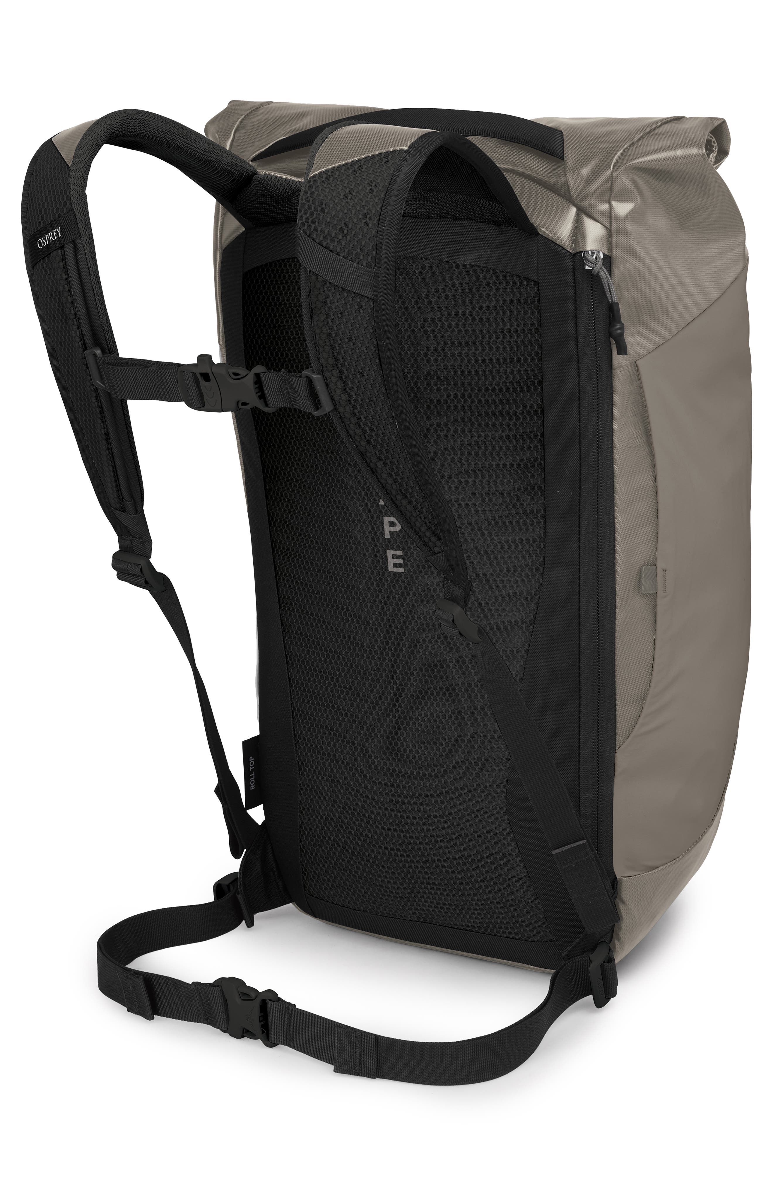 Osprey Transporter<sup>®</sup> Roll Top Backpack, Alternate, color, Tan Concrete
