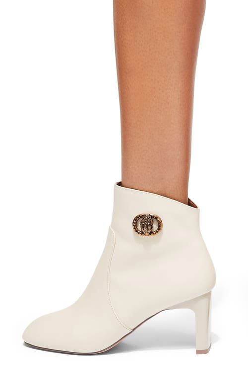 Kurt Geiger London Leather Bootie In Brown