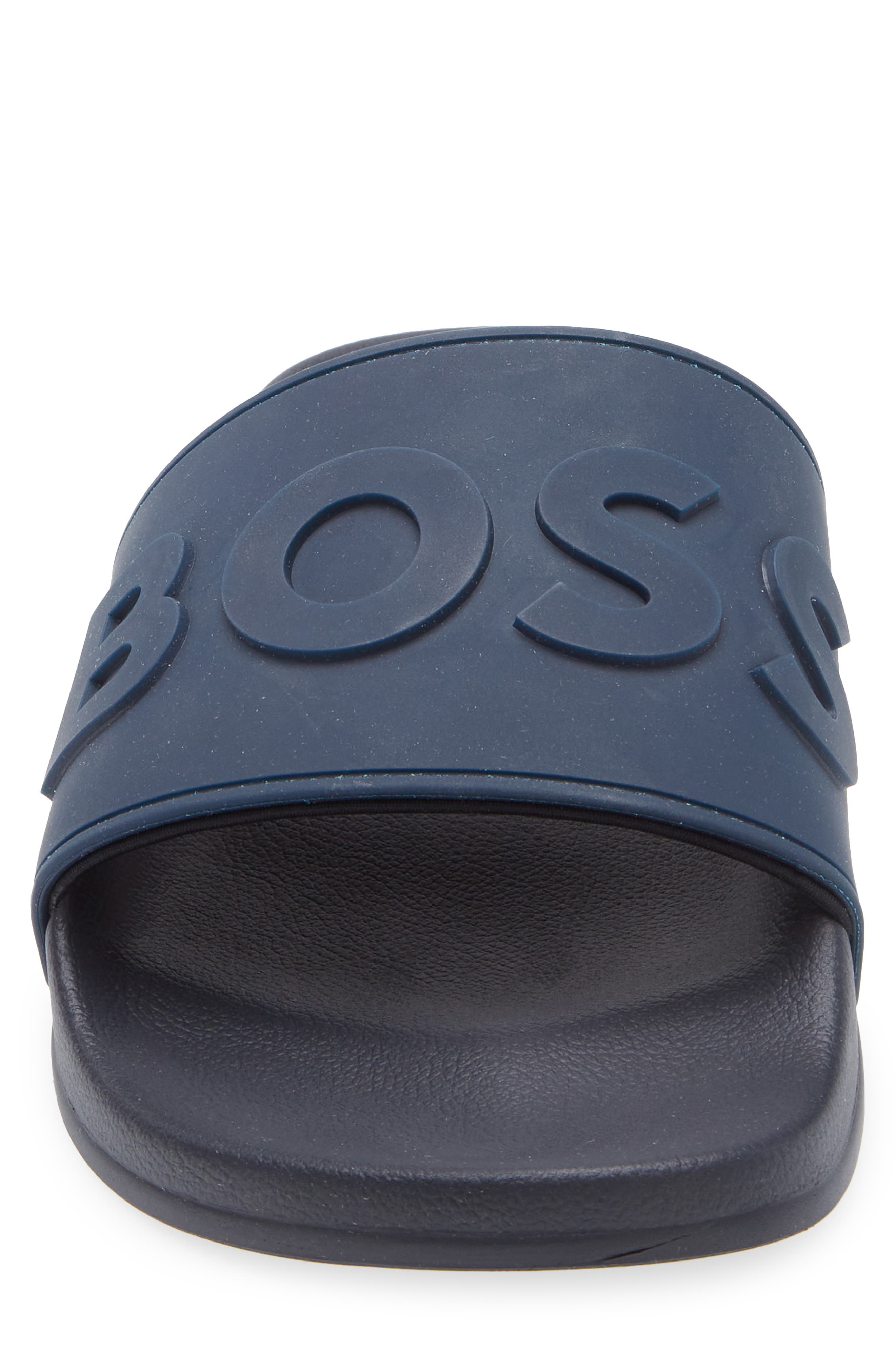 Kirk Slide Sandal, Alternate, color, DARK BLUE TONAL