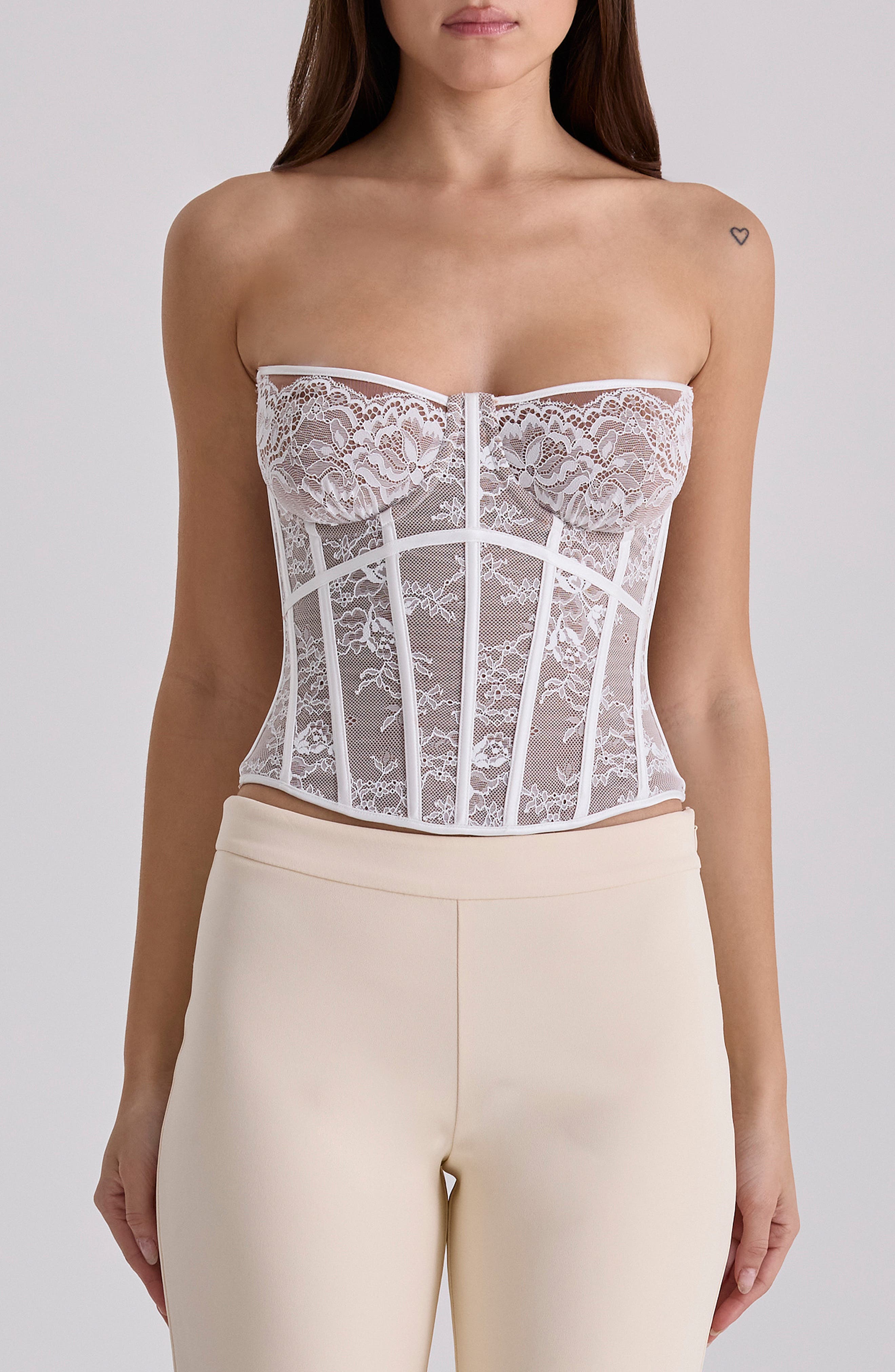 selected WHITE