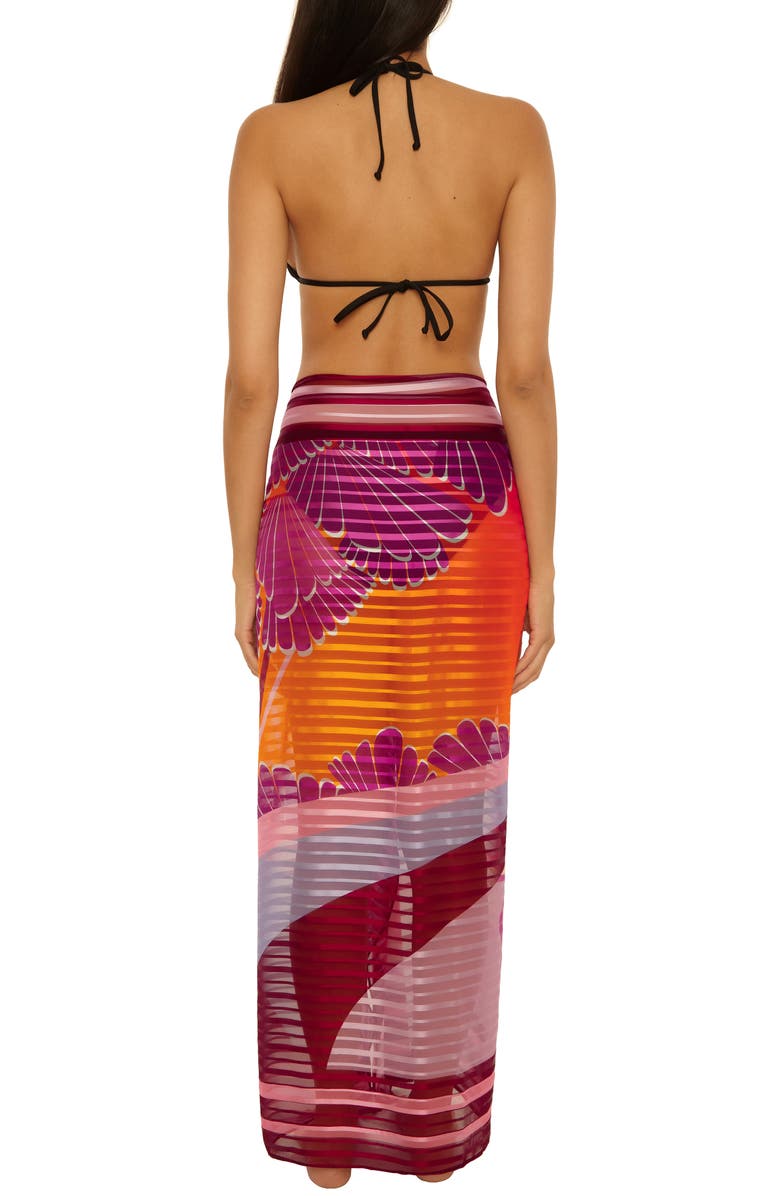 Trina Turk Rhodes Woven Cover-Up Pareo, Alternate, color, Multi