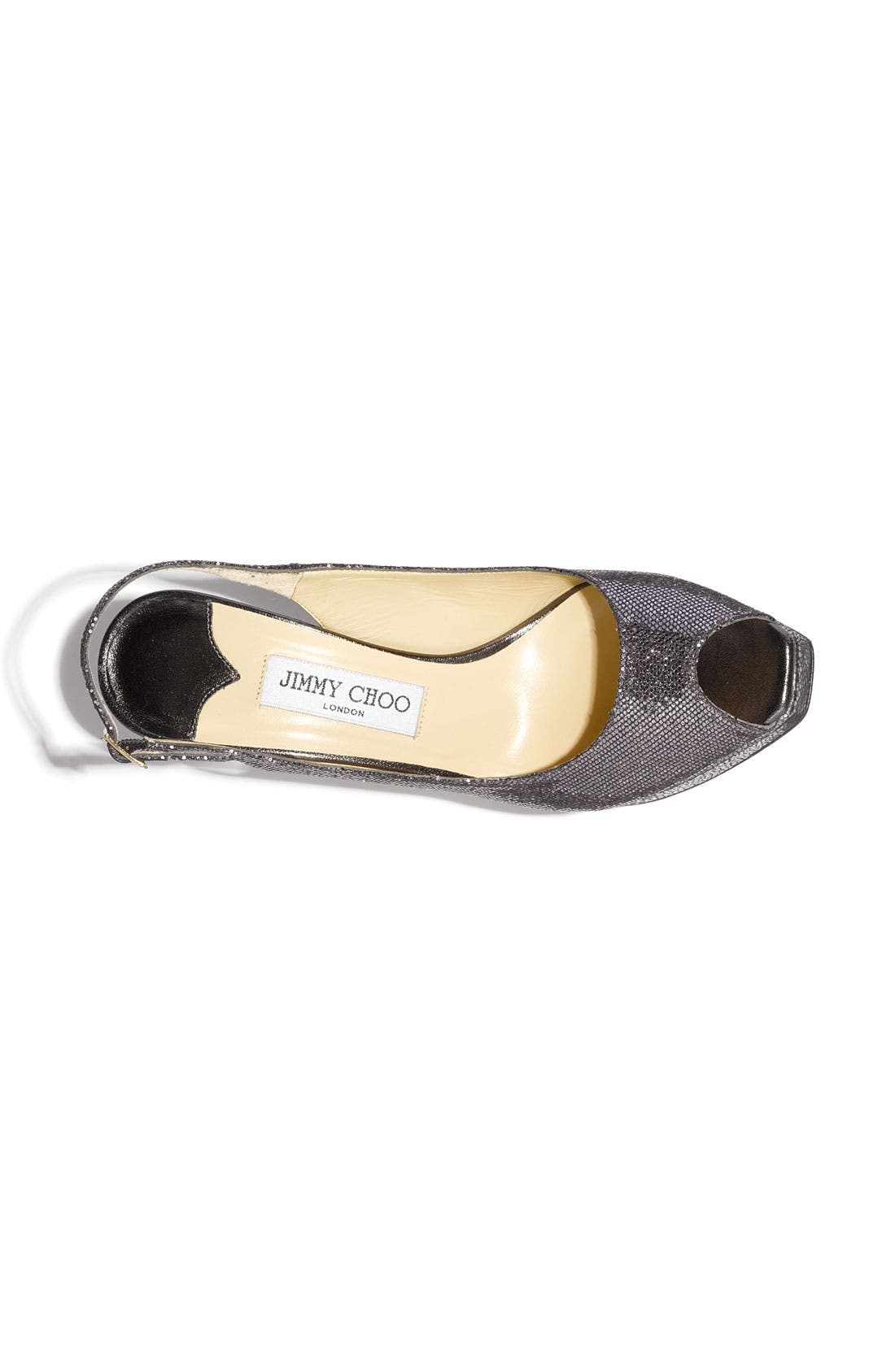 'Clue' Glitter Slingback Pump (Nordstrom Exclusive Color), Alternate, color, ANTHRACITE