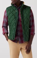 Mizzen+Main Belmont Quilted Water Resistant Recycled Polyester Vest