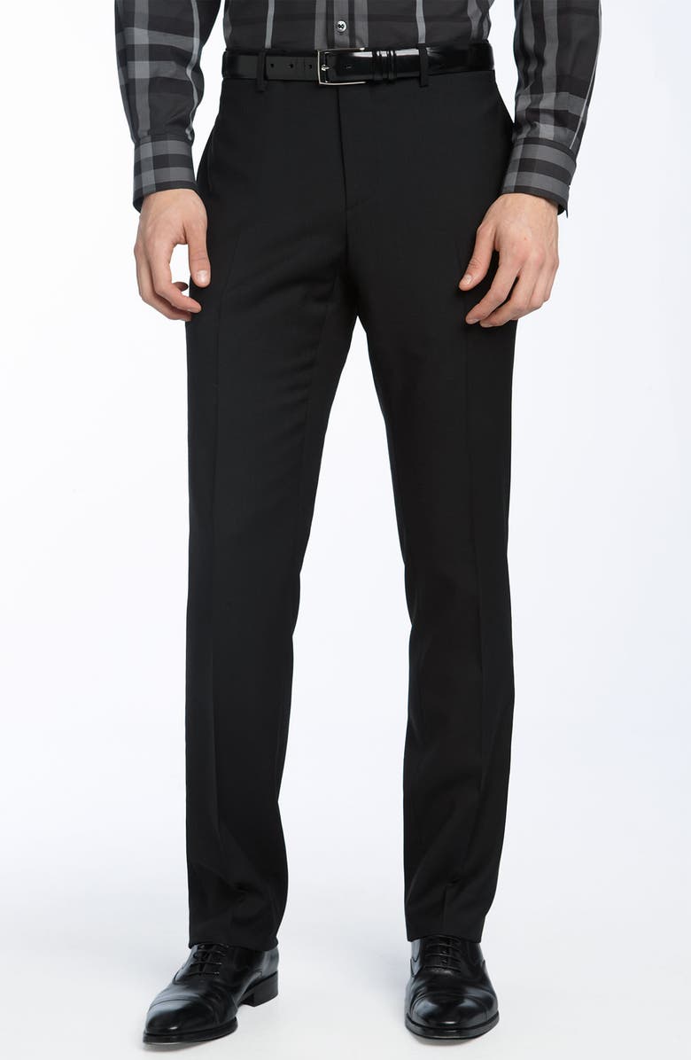 Burberry Black Wool Suit, Alternate, color, 