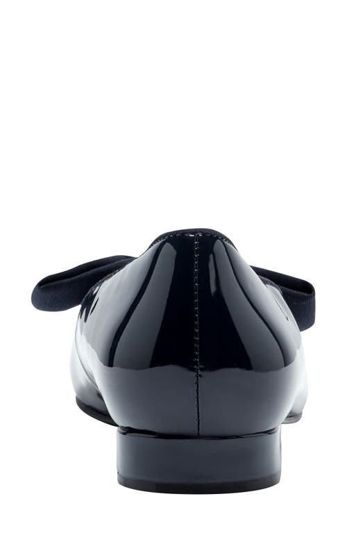 Bandolino Auggie Bow Flat In Black