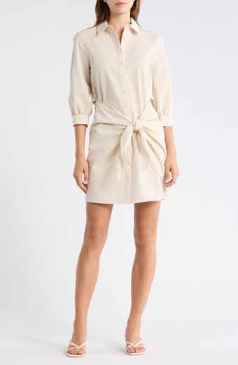 Cinq à Sept Seersucker Cotton Shirtdress