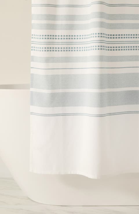 Mixed Stripe Shower Curtain