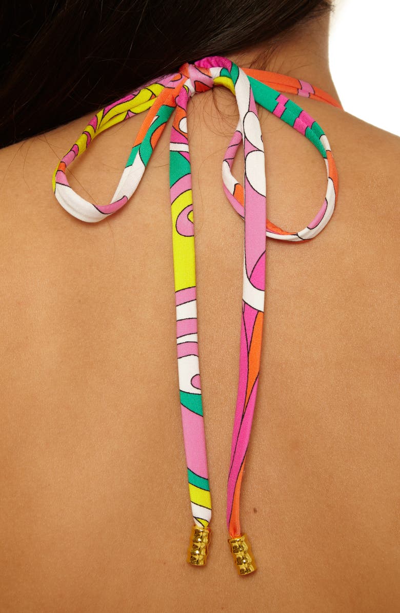 Trina Turk Elara Banded Reversible Bikini Top, Alternate, color, Multi