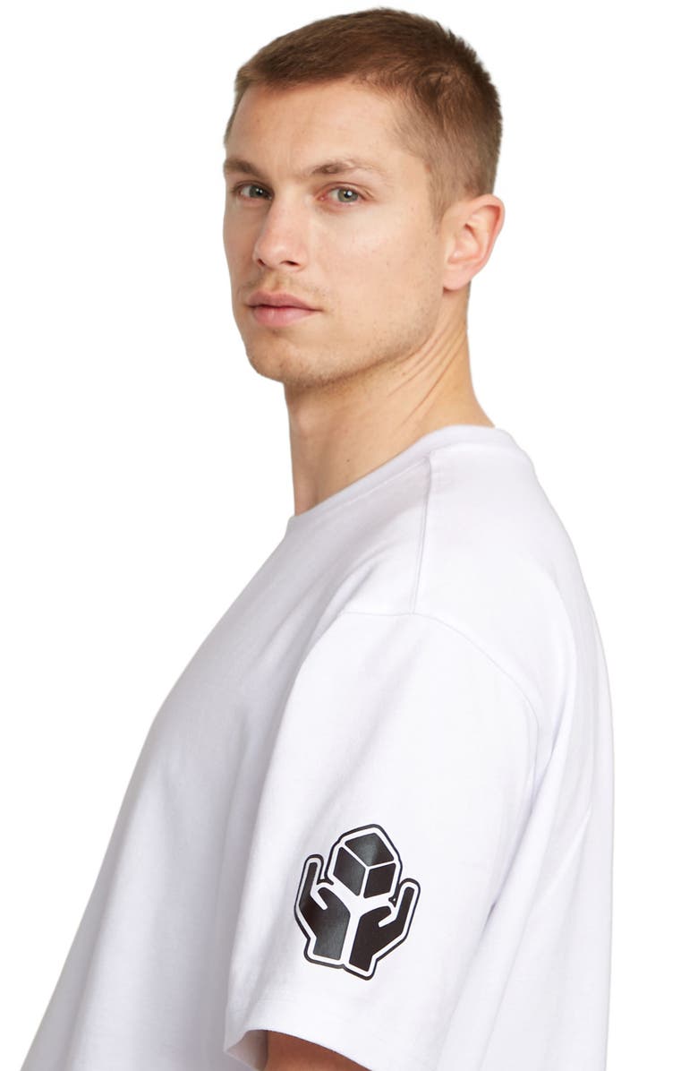 G-STAR Barcode Boxy Organic Cotton Graphic T-Shirt, Alternate, color, 