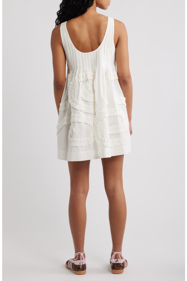 Stella Minidress, Alternate, color, WHITE