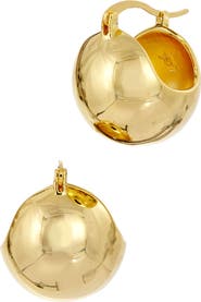 SAVVY CIE JEWELS Bold Bucket Hoop Earrings