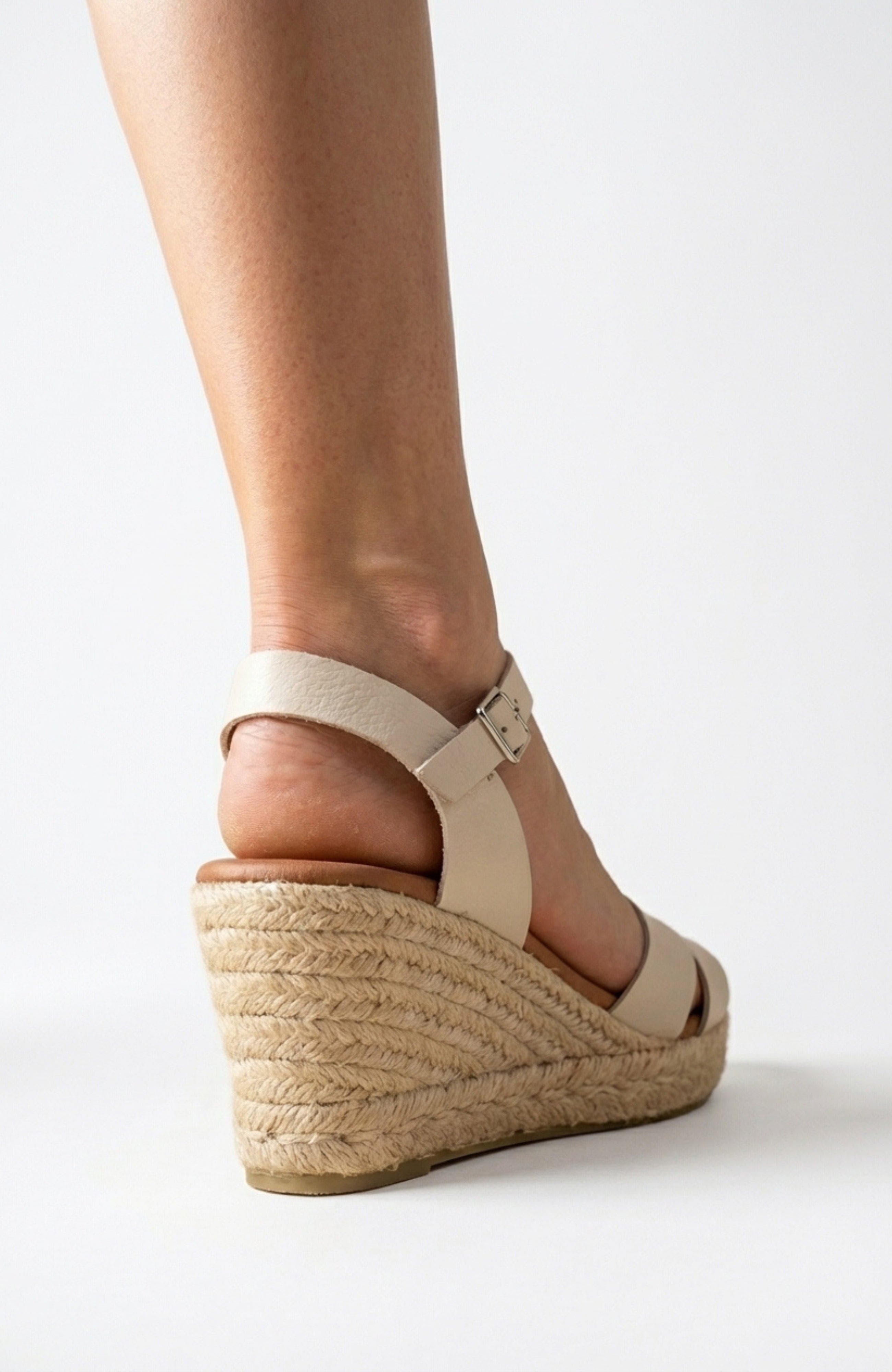 Martell V-Strap Espadrille, Alternate, color, cream