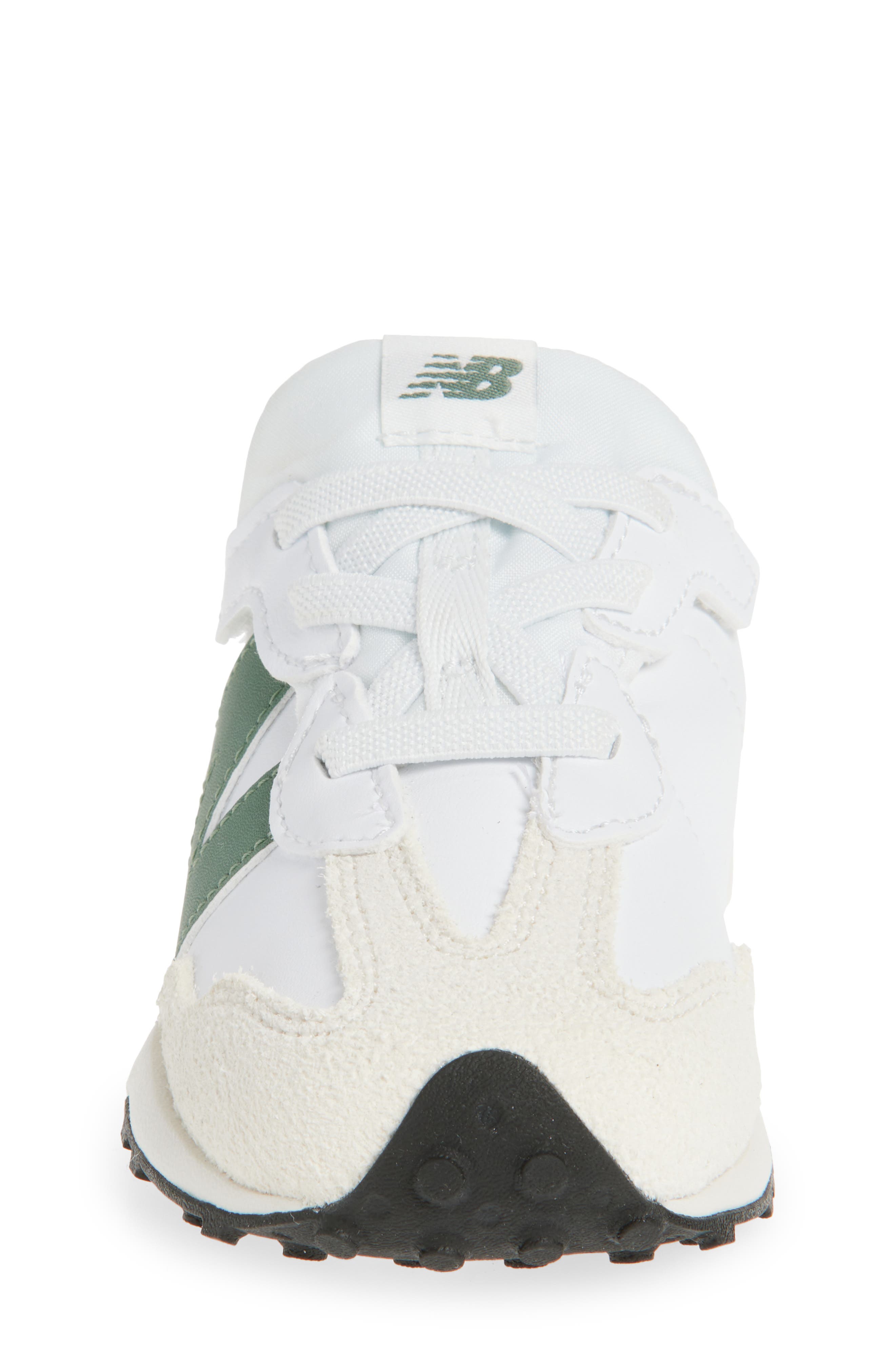 New Balance Kids' 327 Sneaker, Alternate, color, White/ Dark Juniper