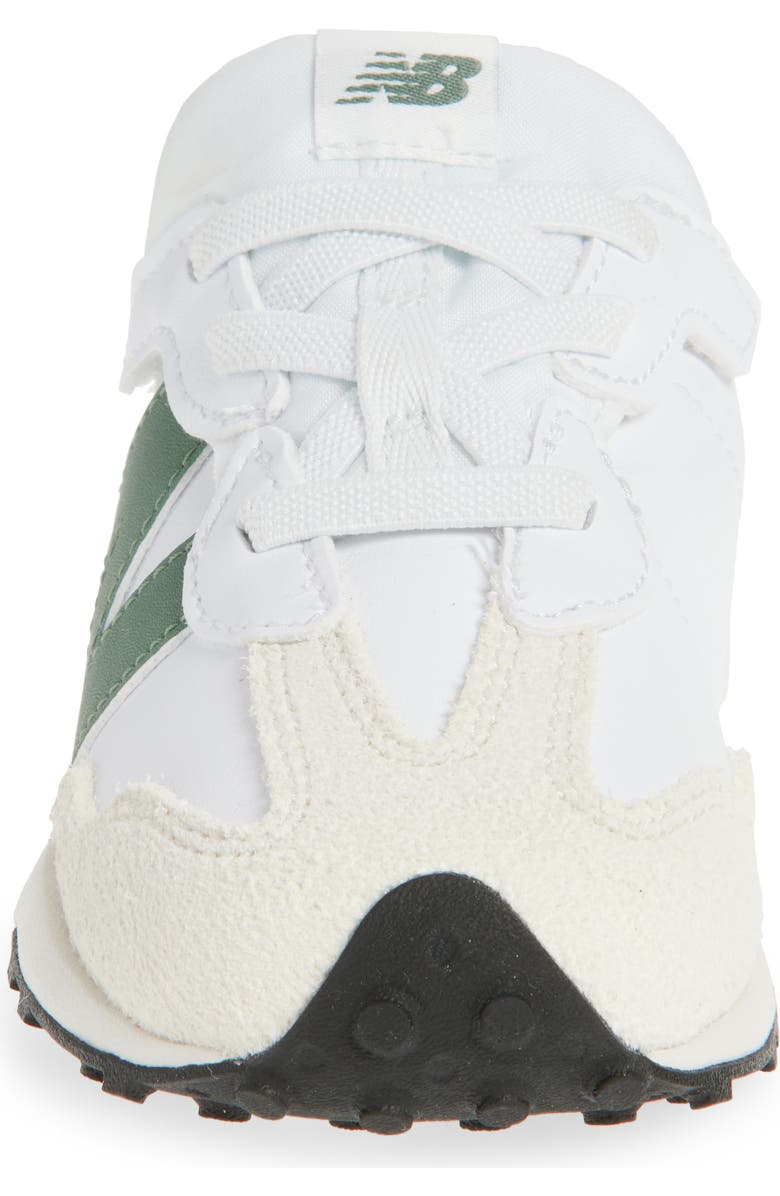 New Balance Kids' 327 Sneaker, Alternate, color, White/ Dark Juniper