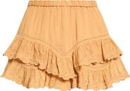 Isabel Marant Étoile Jocadia Ruffle Cotton Miniskort