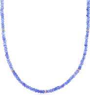 The Lovery Fine Jewelry Tanzanite Bead Necklace
