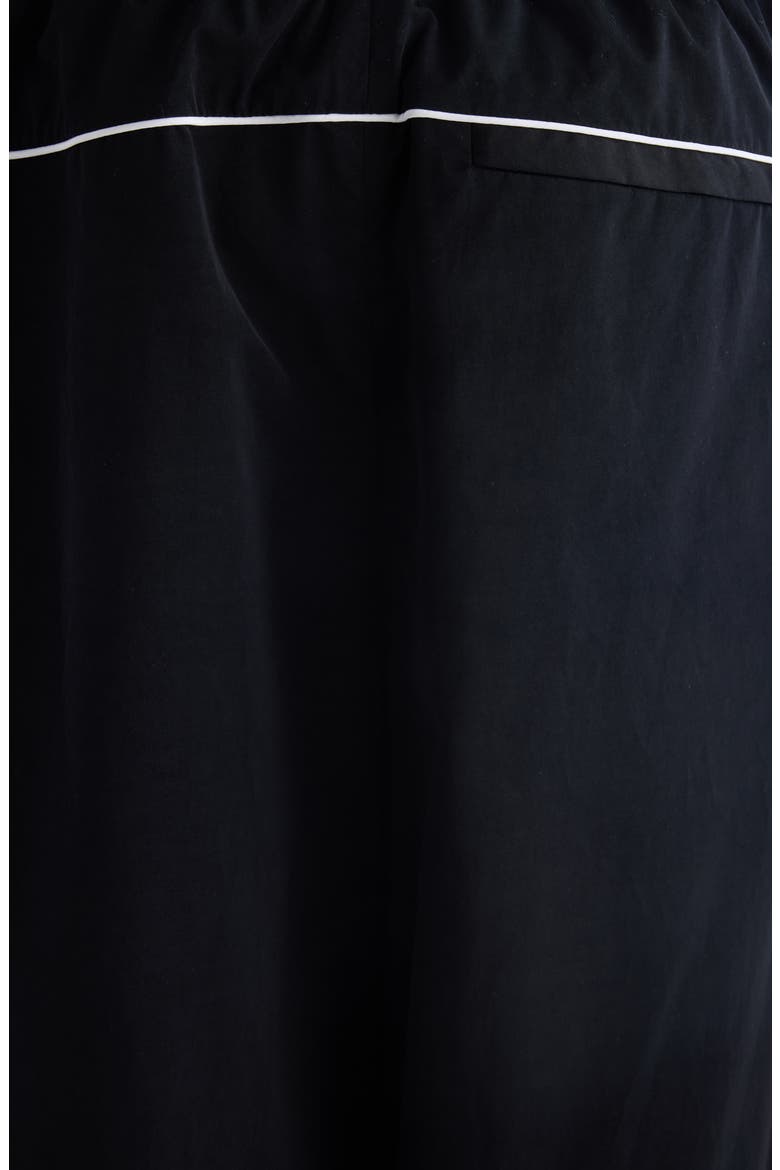 Peachy Wide Leg Track Pants, Alternate, color, BLACK
