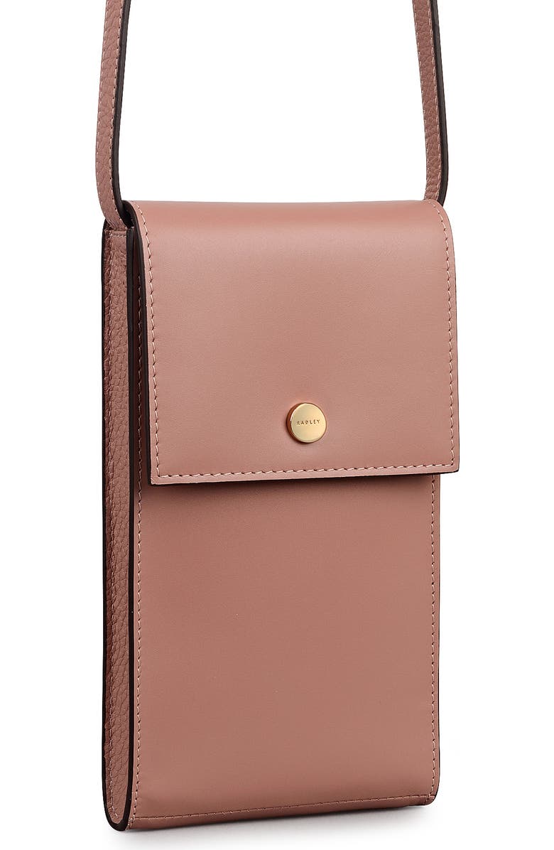 Radley Picton Place Medium Phone Crossbody Bag, Alternate, color, Carnation
