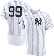 Nike Men's Nike Aaron Judge White New York Yankees Home Authentic Sponsor Patch Jersey