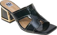 NINETY UNION Bright Block Heel Slide Sandal
