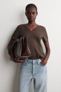 COS Cotton V-Neck T-Shirt