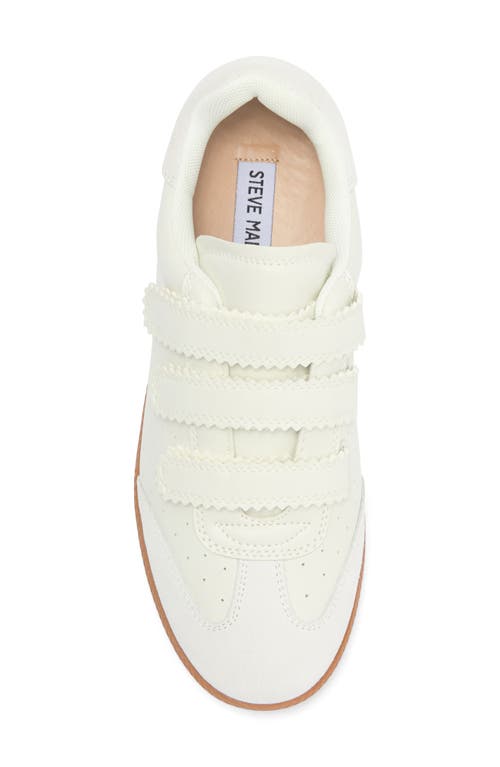 Steve Madden Mabell Low Top Sneaker In White
