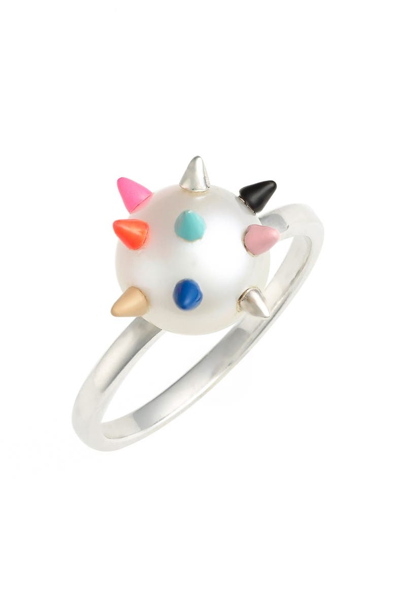 Nektar de Stagni Color Spike Freshwater Pearl Ring, Alternate, color,