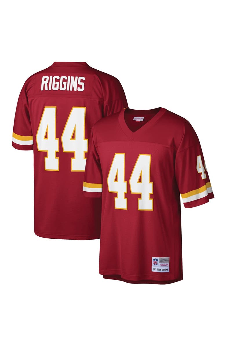Mitchell & Ness Men's Mitchell & Ness John Riggins Burgundy Washington Football Team Legacy Replica Jersey, Main, color, Burgundy