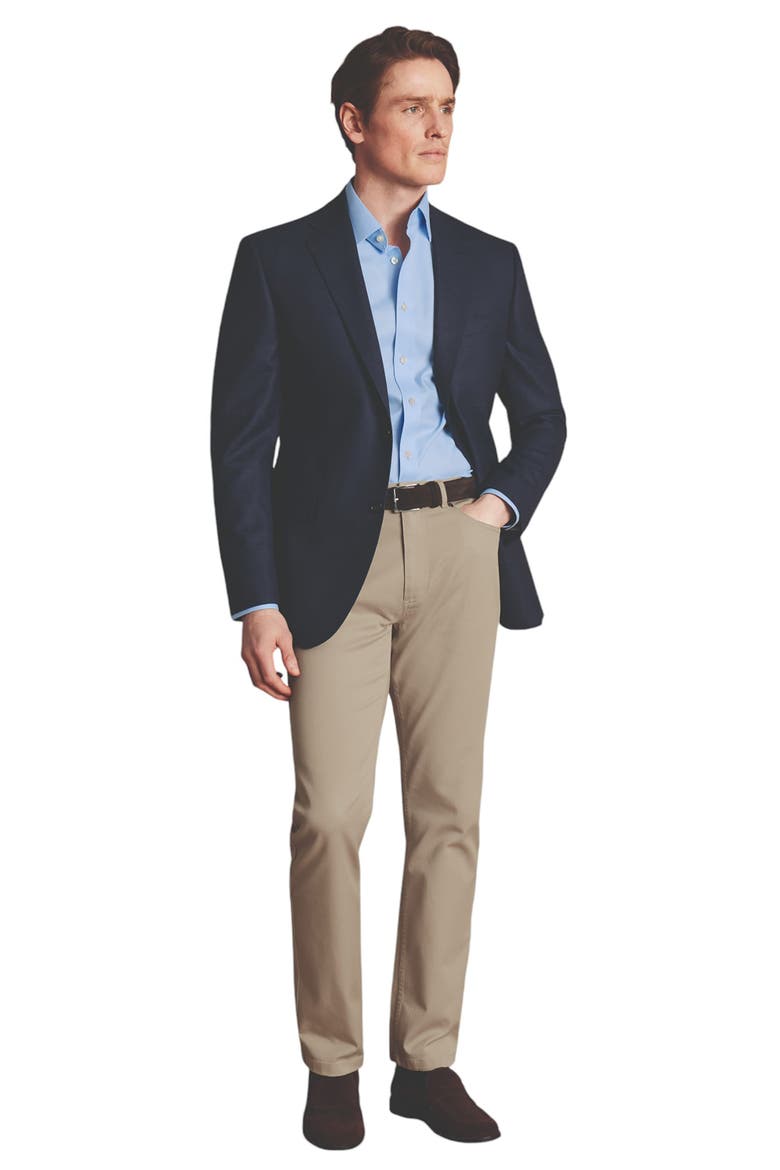 Proper Blazer Slim Fit Jacket, Alternate, color, Steel Blue