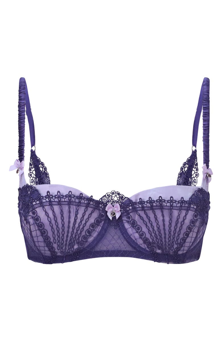 Scarlett Gasque The Forget-Me-Not Bra, Alternate, color, Purple