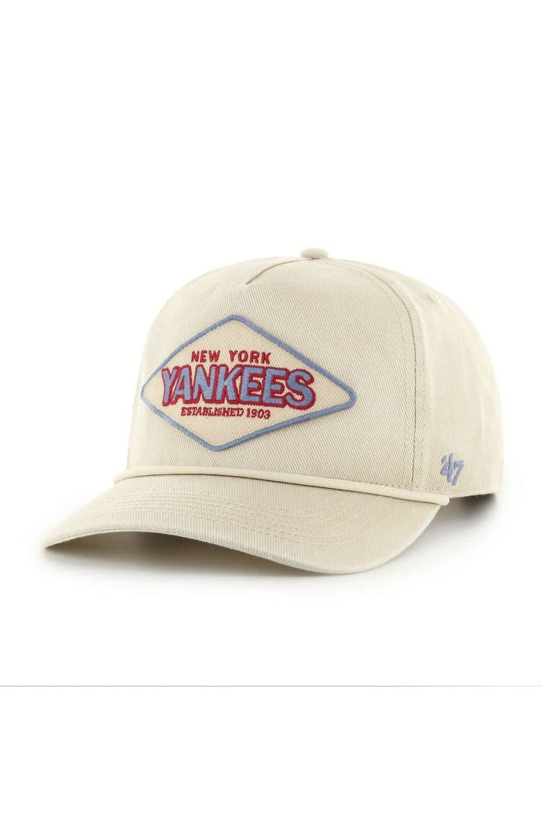 
47 Men
s 
47 Khaki New York Yankees Cairn Hitch Adjustable Hat, Alternate, color, Khaki