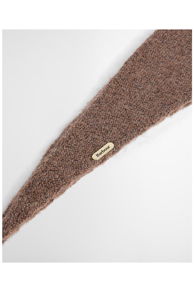 Penny Knitted Hood, Alternate, color, MOCHA