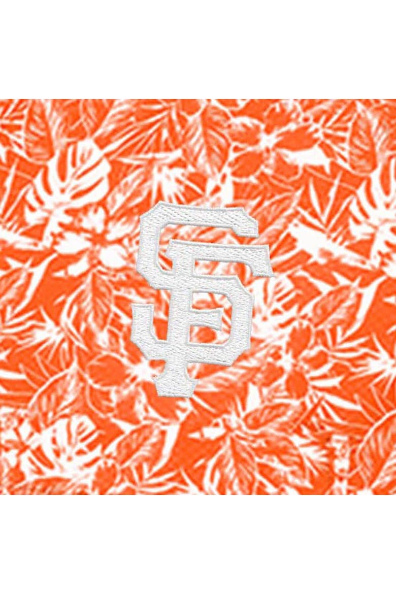 Men's Antigua Orange San Francisco Giants Resort Button-Up Shirt, Alternate, color, Orange