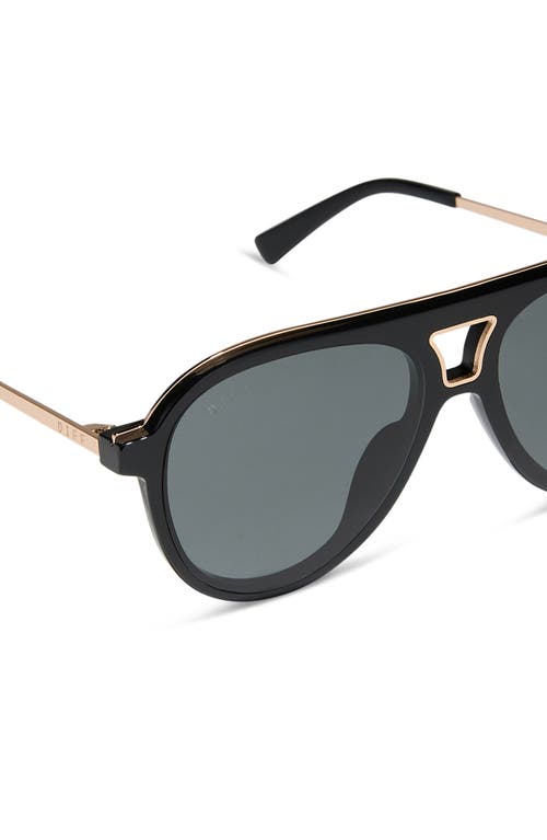 DIFF DIFF TOSCA III 56MM AVIATOR SUNGLASSES 