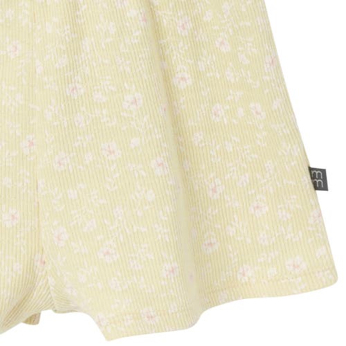 Shop Modern Moments™ By Gerber Flutter Sleeve Romper In Dusty Yellow Floral