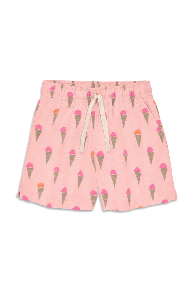 Kids Park Short In Prints, Main, color, Flamingo