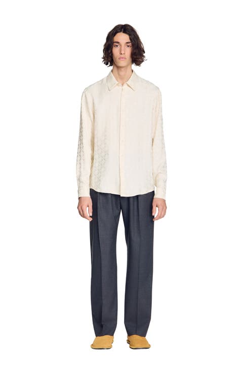 Square Cross loose-fit shirt