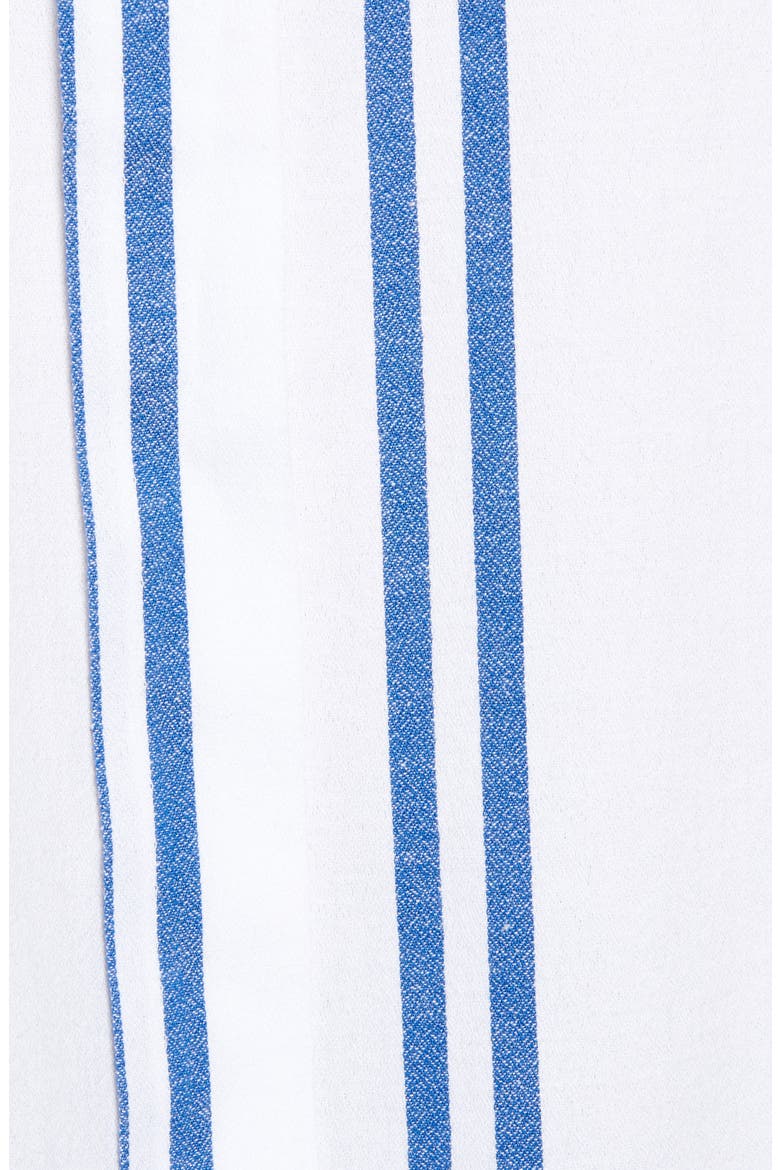 Oversize Stripe Shirt, Alternate, color, WHITE
