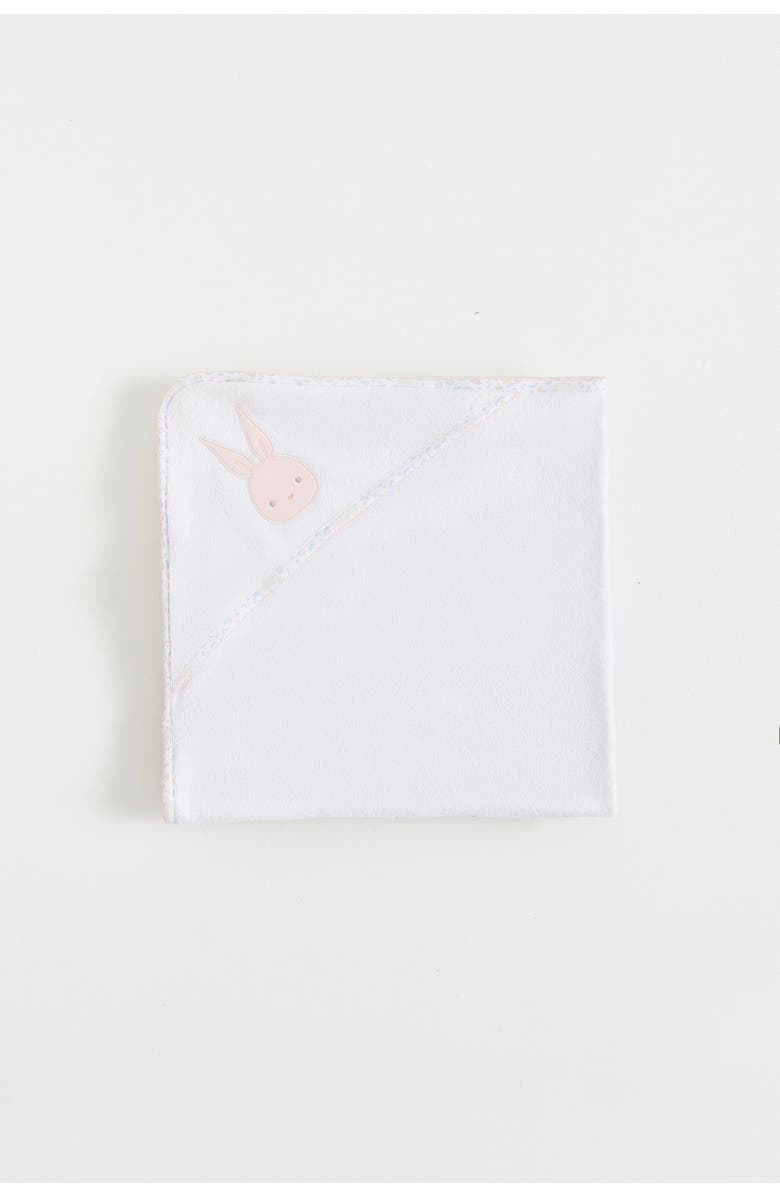 Babycottons Caramel Small Hooded Towel, Main, color, Full-Print