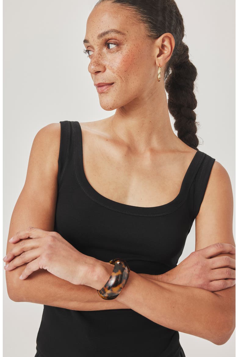 Josie Tank, Alternate, color, BLACK