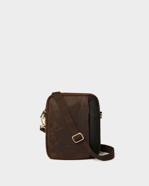 The Jenson Small Leather Messenger Bag