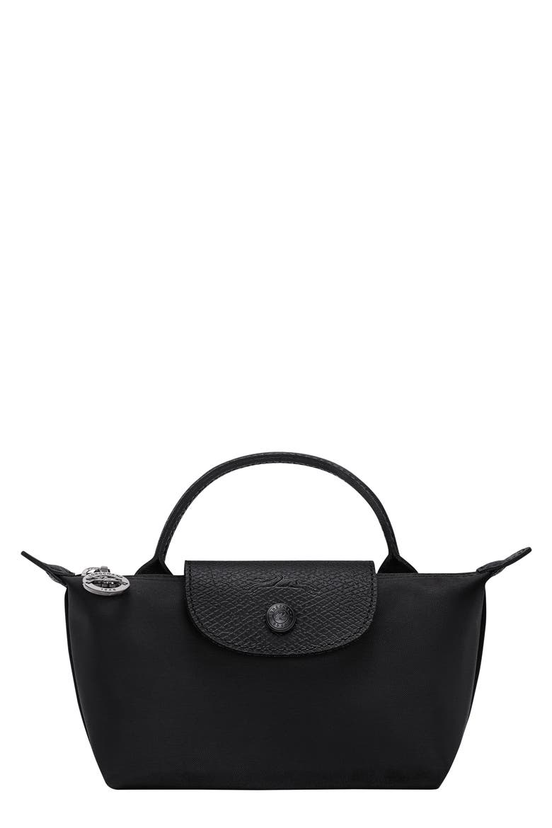 Le Pliage One Cosmetic Case, Main, color, BLACK