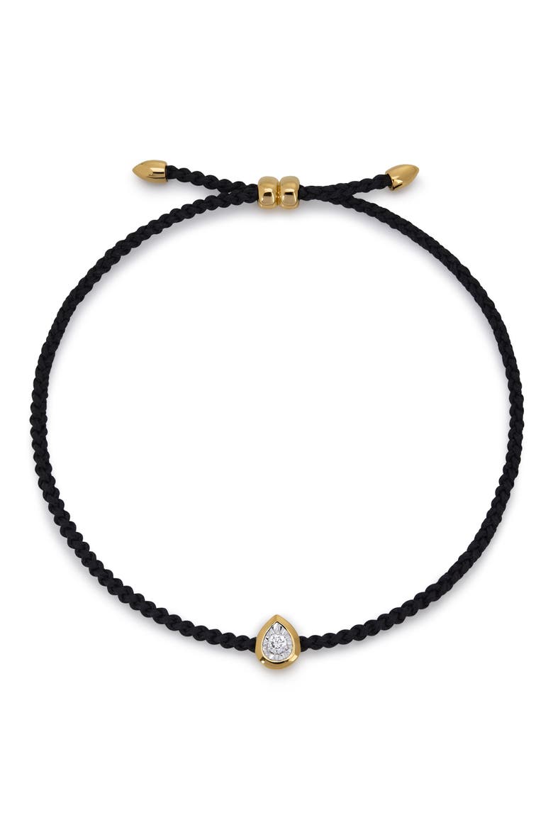 Lab Grown Diamond Slider Bracelet, Main, color, 18K GOLD VERMEIL / DIAMOND