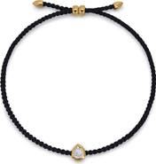 Monica Vinader Lab Grown Diamond Slider Bracelet