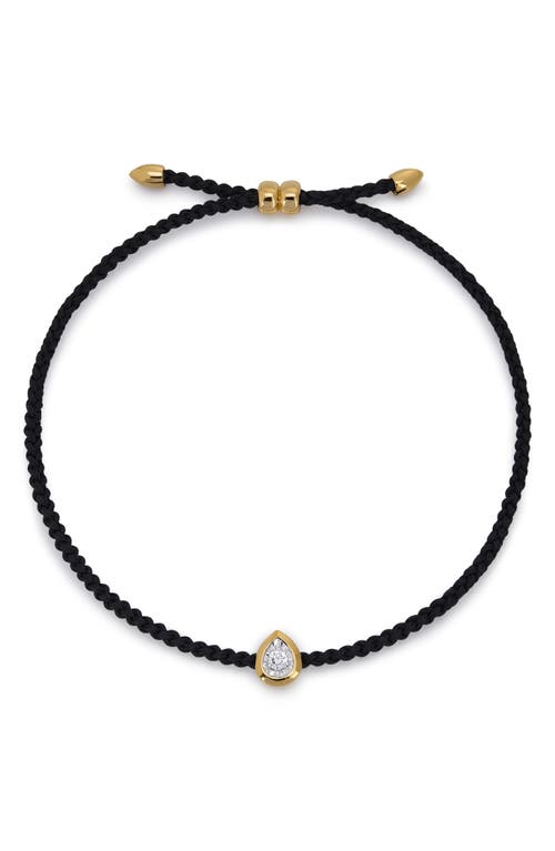 Monica Vinader Lab Grown Diamond Slider Bracelet