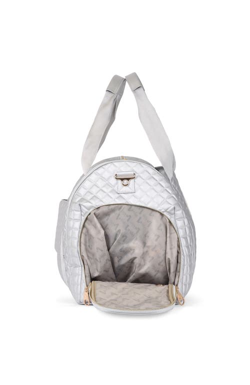 Volée Weekender Bag In Silver