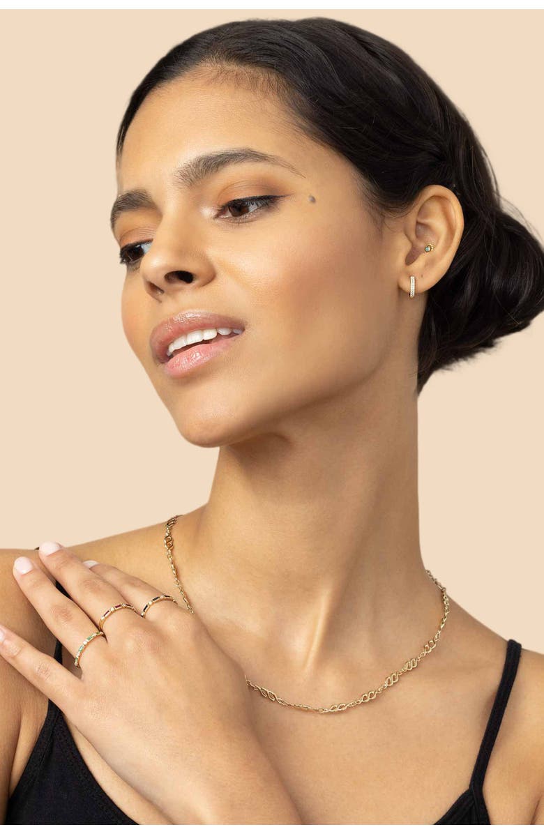 Oradina 10K Yellow Gold Revival Necklace, Alternate, color, 