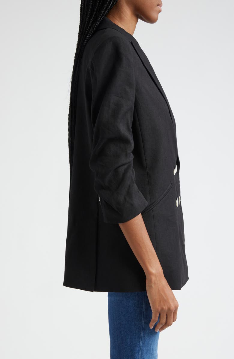 Veronica Beard Kiernan Linen Blend Dickey Jacket, Alternate, color,